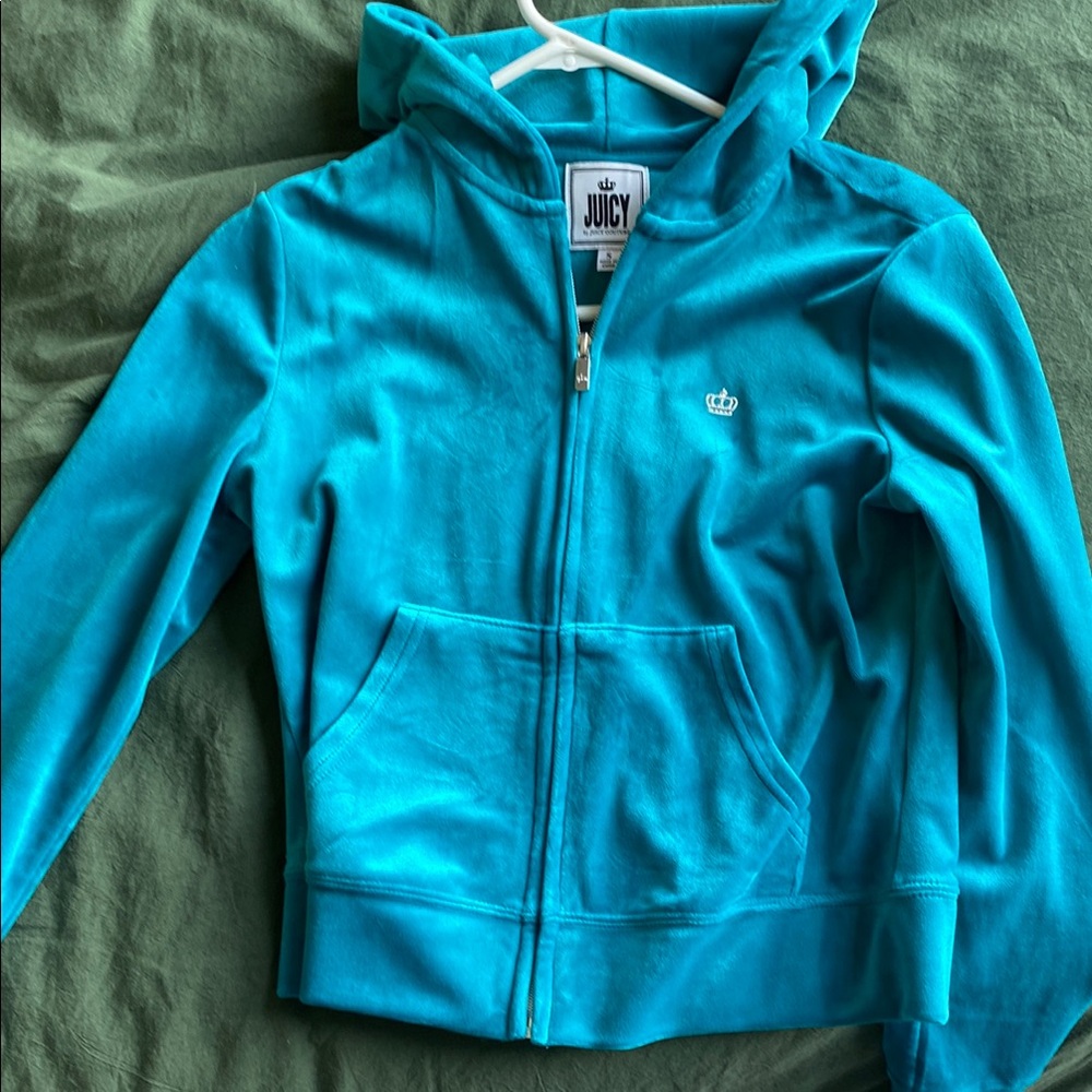 Juicy Couture Kids Blue Hoodie